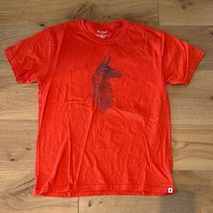 Cotopaxi Vibrant Red Llama Tee
